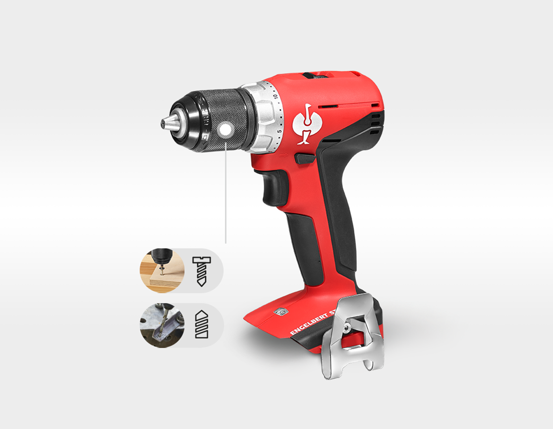 18,0 V Akku-Bohrschrauber S + Power tool holder