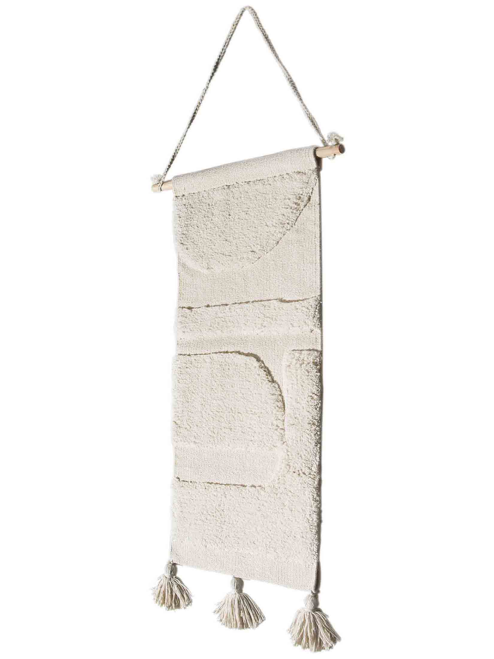 Rumo Wand-Teppich, Ivory