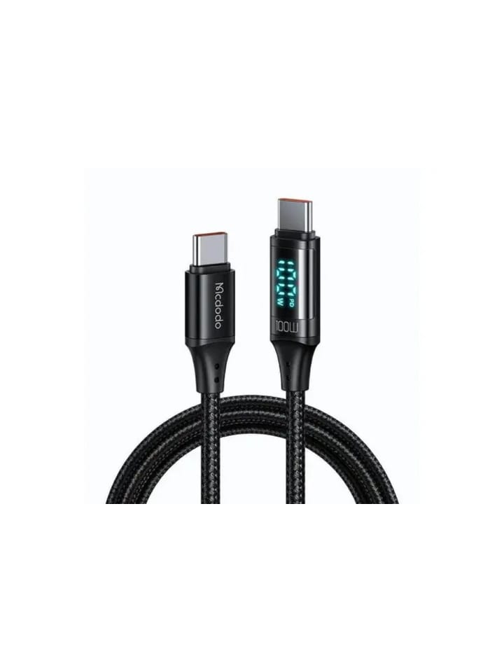 Mcdodo 100 W Typ-C-zu-Typ-C-Digitalkabel QC4.0 PD-Ladekabel LED-Schnellladung in Grau günstig kaufen onesize