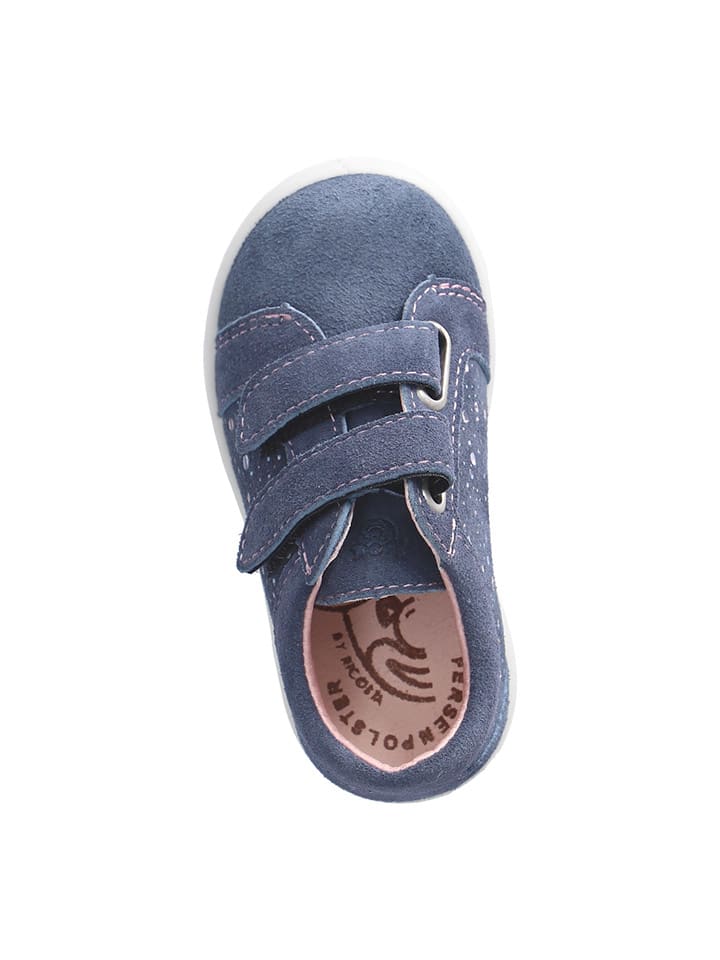 PEPINO Leder-Sneakers in Dunkelblau günstig kaufen