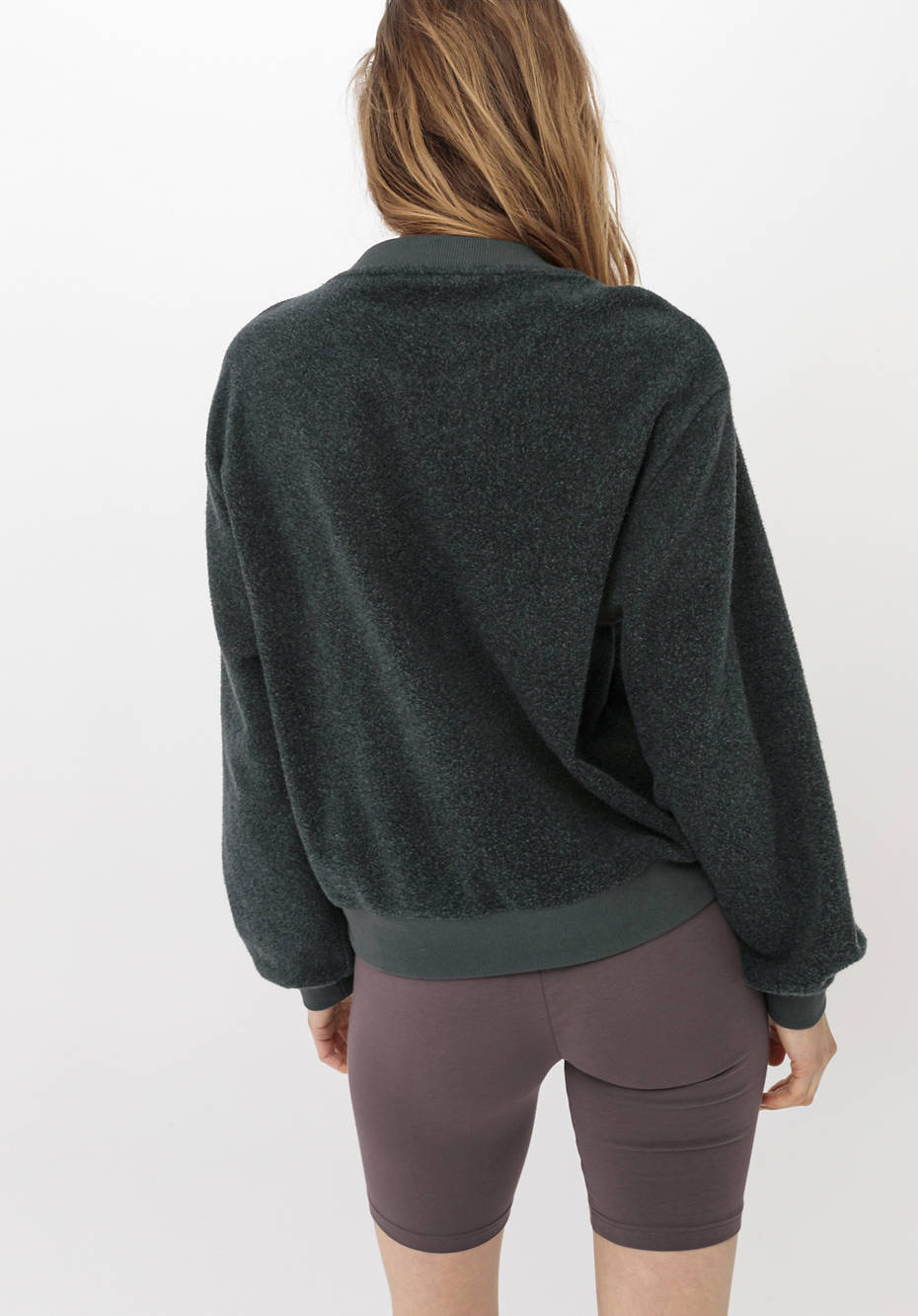 Fleece Sweatshirt ACTIVE LIGHT aus reiner Bio-Baumwolle