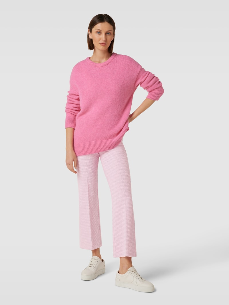 Stoffhose mit Bügelfalten Modell 'FAITH' in rosa