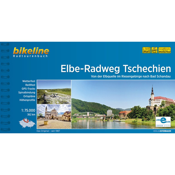 ELBE-RADWEG TSCHECHIEN - Radwanderführer