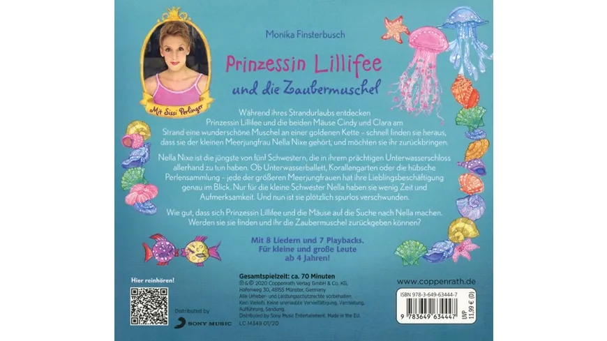 Prinzessin Lillifee und die Zaubermuschel