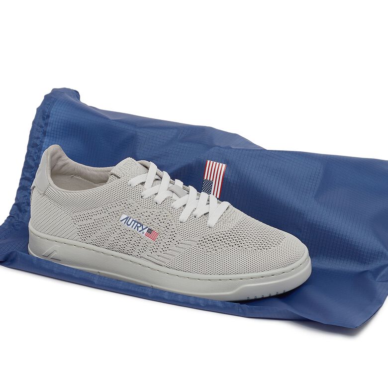 Autry Medalist Easeknit Knit/Leat vapor
