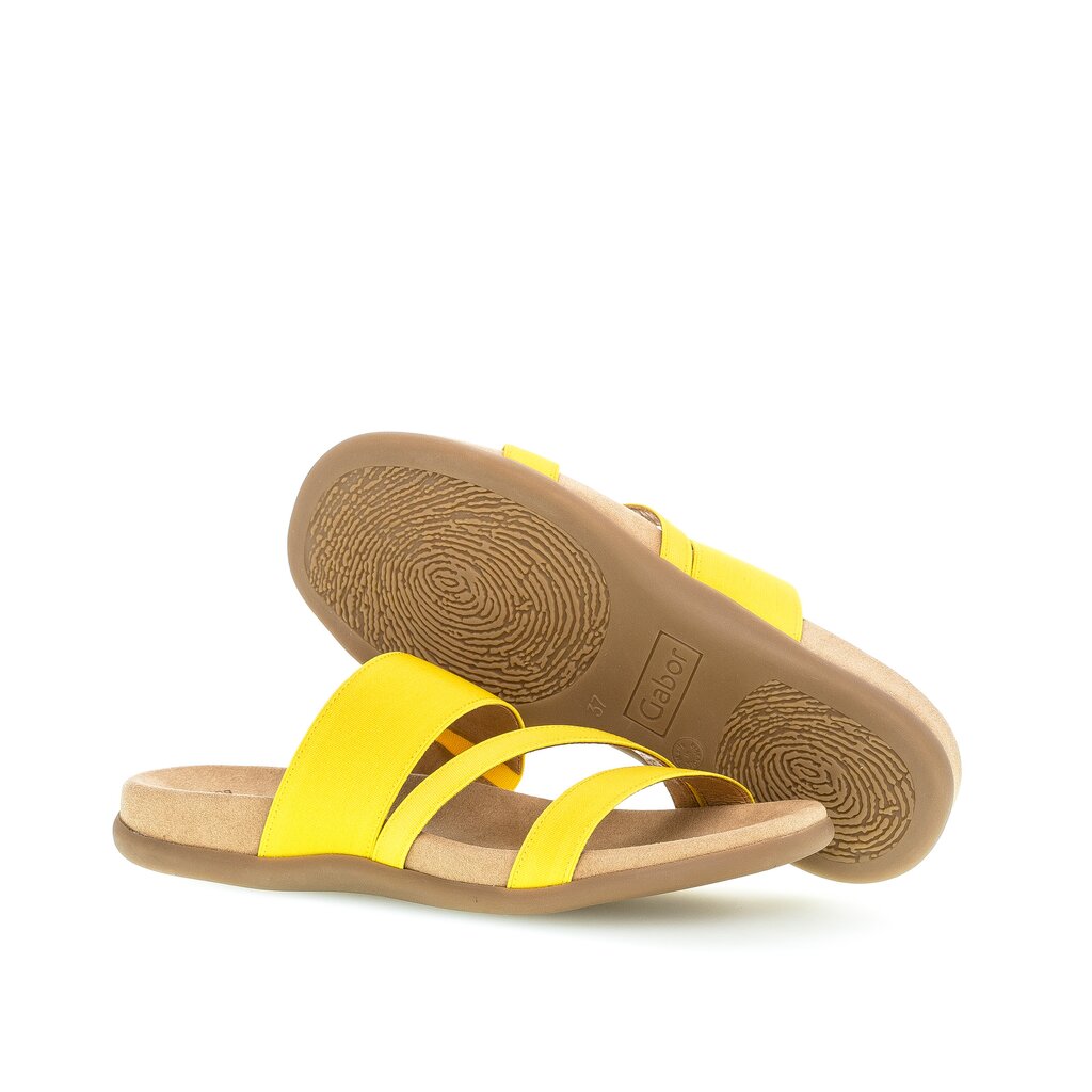Gabor fashion Pantolette gelb