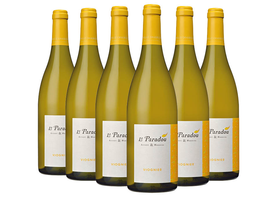 Méditerranée IGP Viognier 2022 Le Paradou 6 bouteilles de 0,75 ℓ