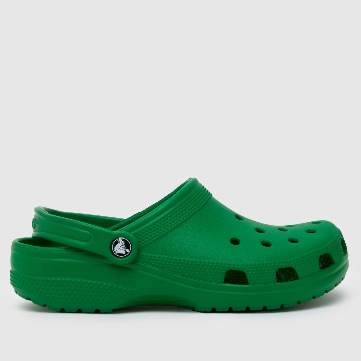 Crocs klasszikus klumpa szandál sötétzöld színben