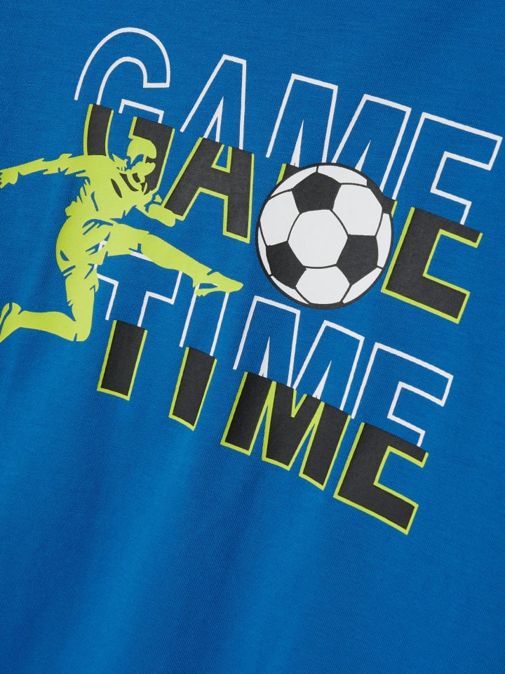 name it Shorty Pyjama NKMNIGHTSET GAME TIME in star sapphire günstig kaufen 110/116
