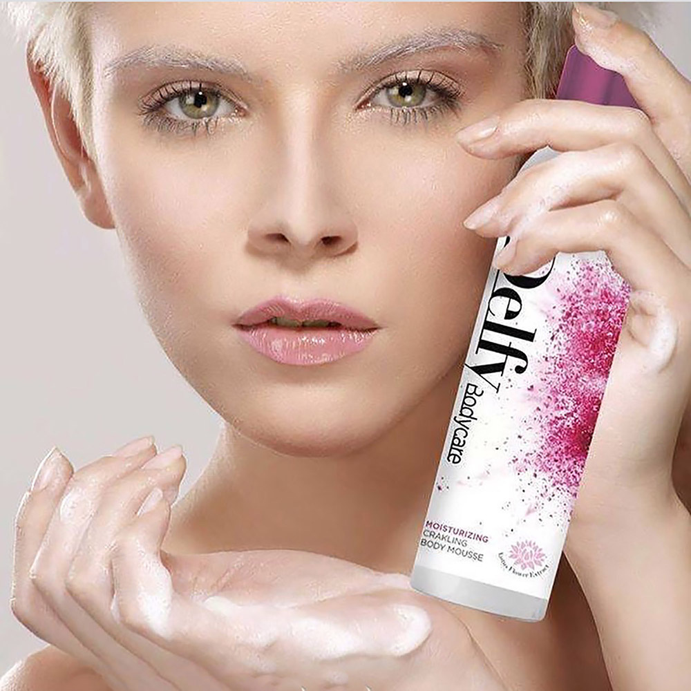 delfy Moisturizing Body Mousse Bain moussant