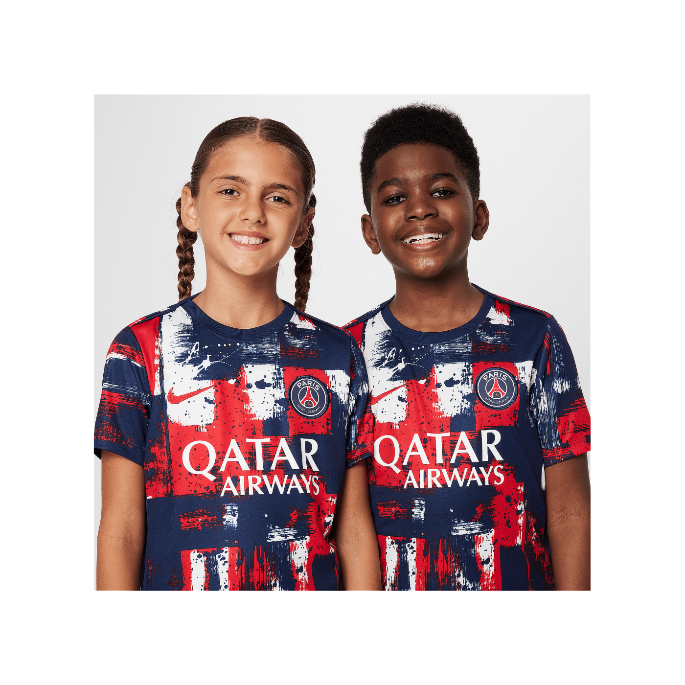 Nike Paris St. Germain Prematch Shirt 2024/2025 Kids Blau F411