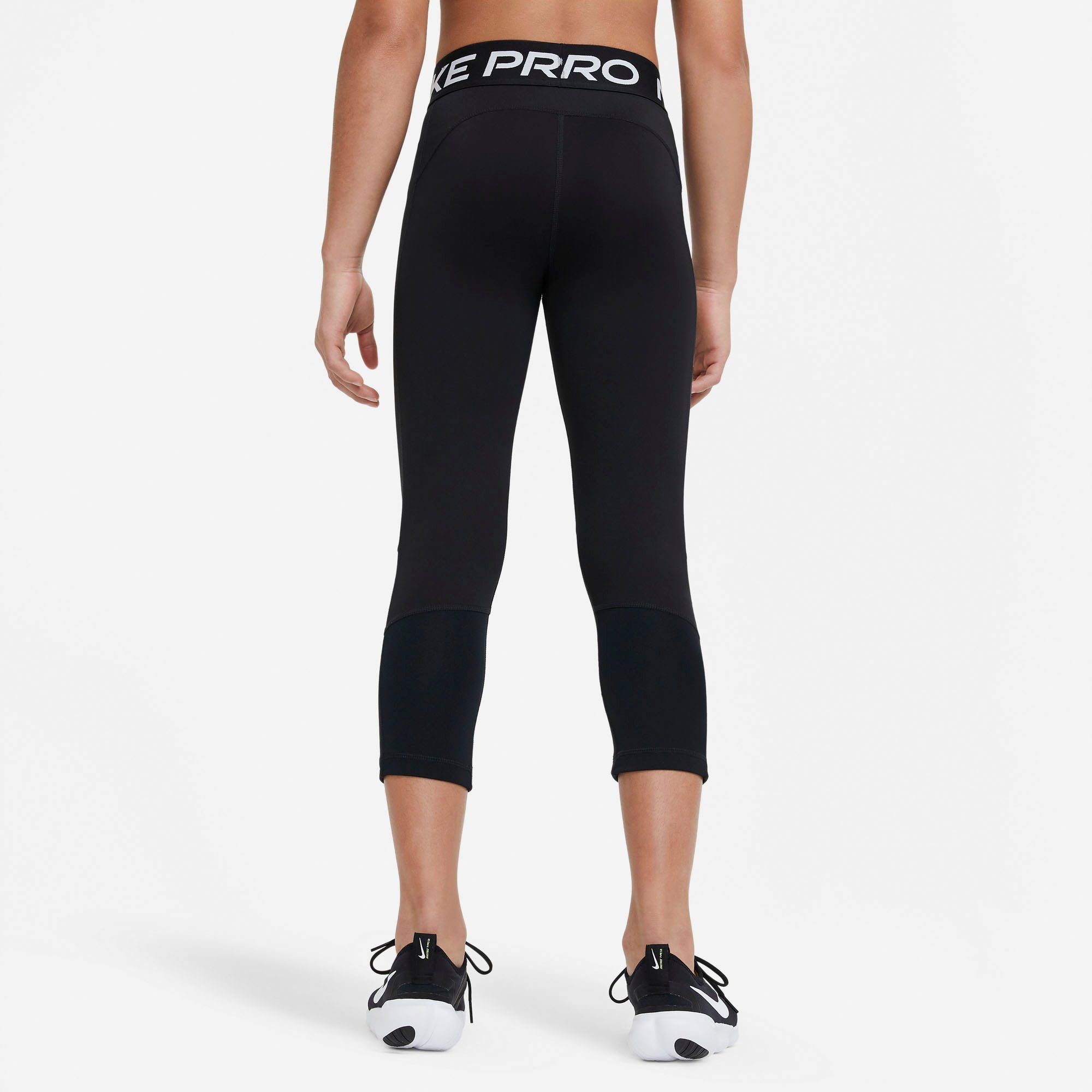 Nike Trainingstights Pro Big Kids' (Girls) Capri Leggings - für Kinder