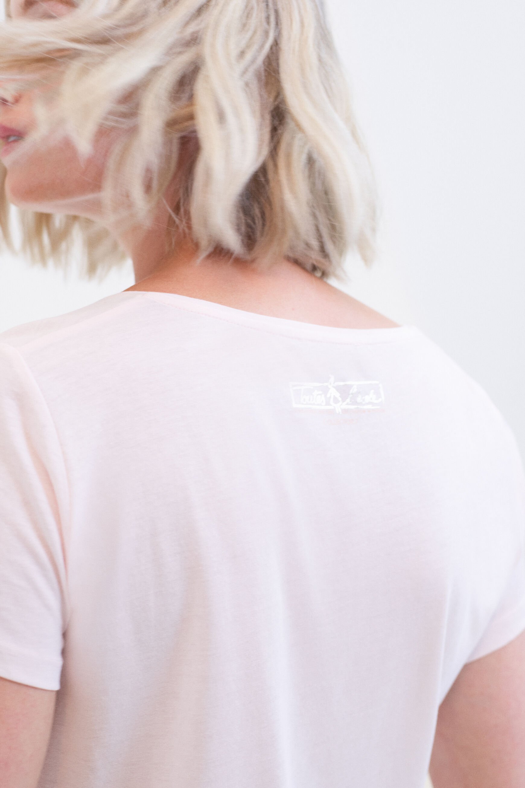 T-shirt Sheila rose pastel femme