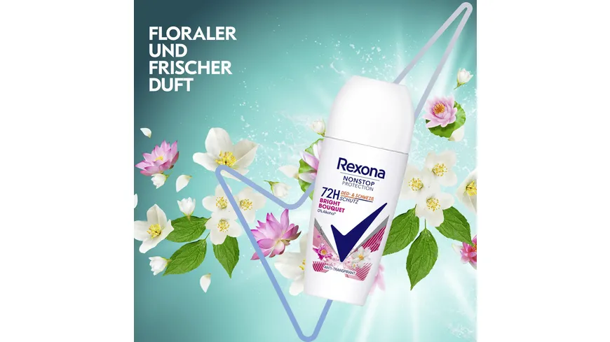 Rexona Nonstop Protection 72h Bright Bouquet Anti-Transpirant 50 ml