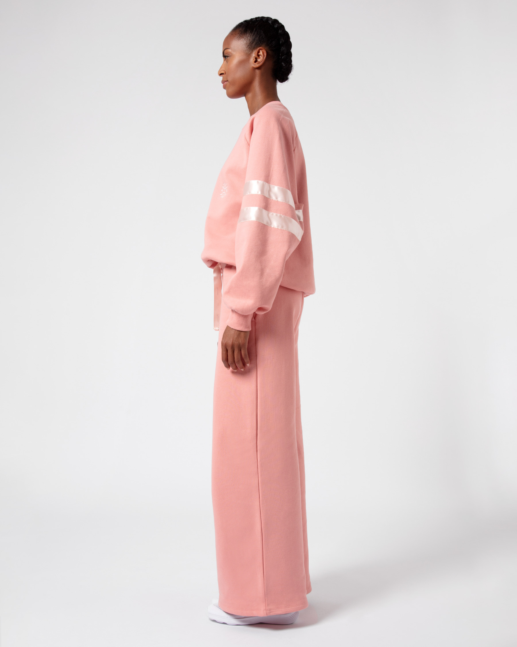 Satin sweatshirt