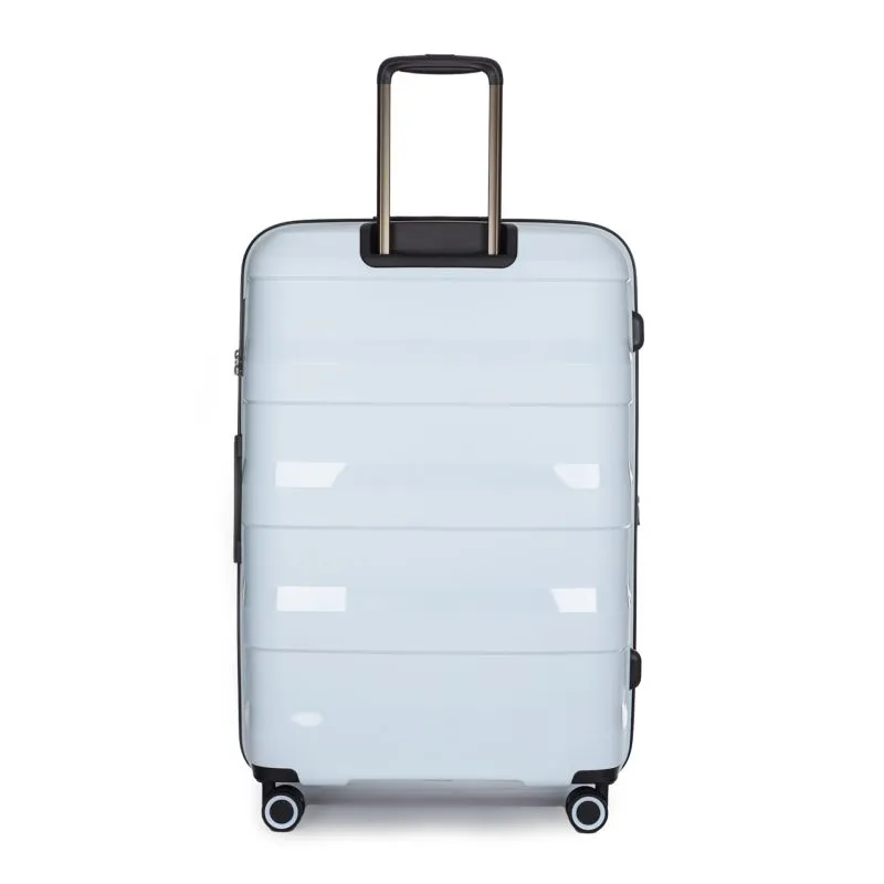 Stratic Straw + - Hartschalen Koffer L (75 cm) - pastel blue