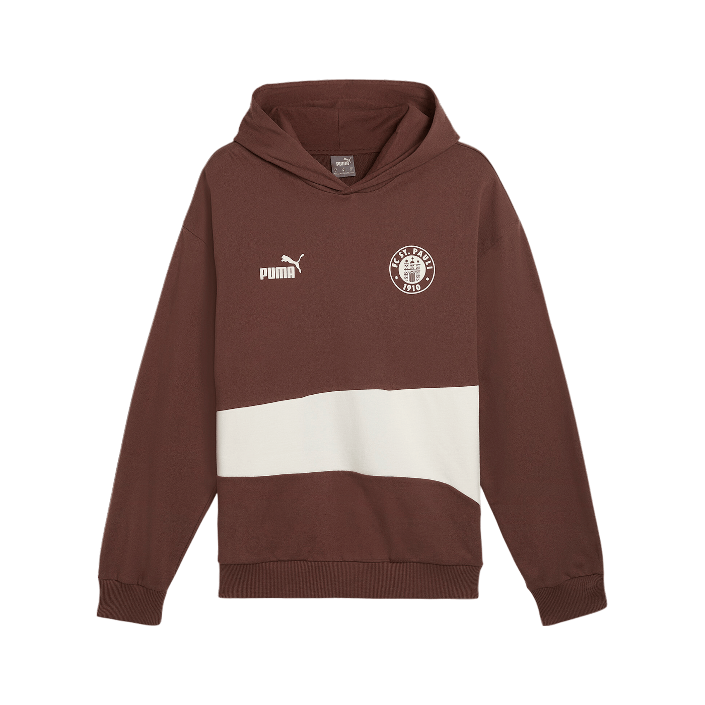 PUMA FC St. Pauli ftblCulture+ Hoody Braun F09