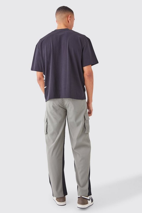 Kastiges Oversize T-Shirt mit Print
