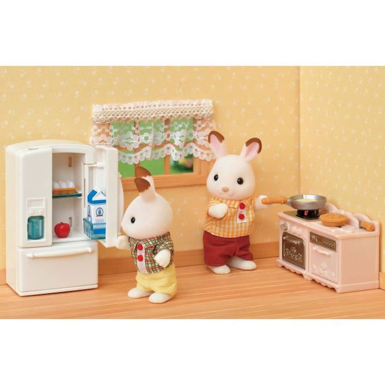 Le set d'ameublement cosy cottage et maman