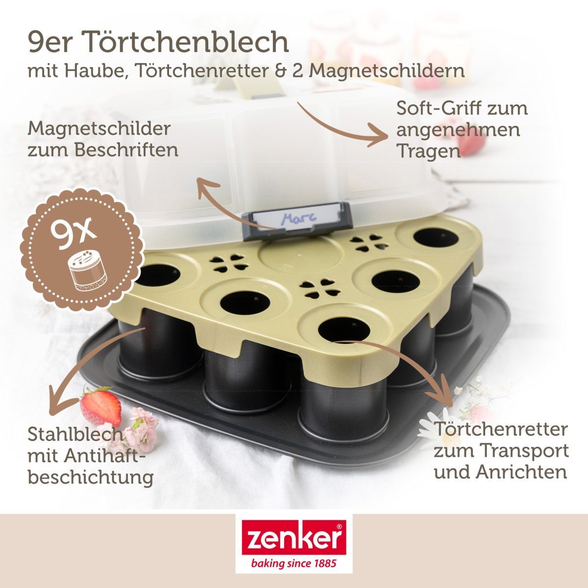 Zenker Backblech Bake, Click & Go