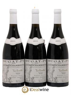 Gevrey-Chambertin Les Evocelles Vieilles Vignes Dugat-Py  2015 - Lot de 3 Bouteilles