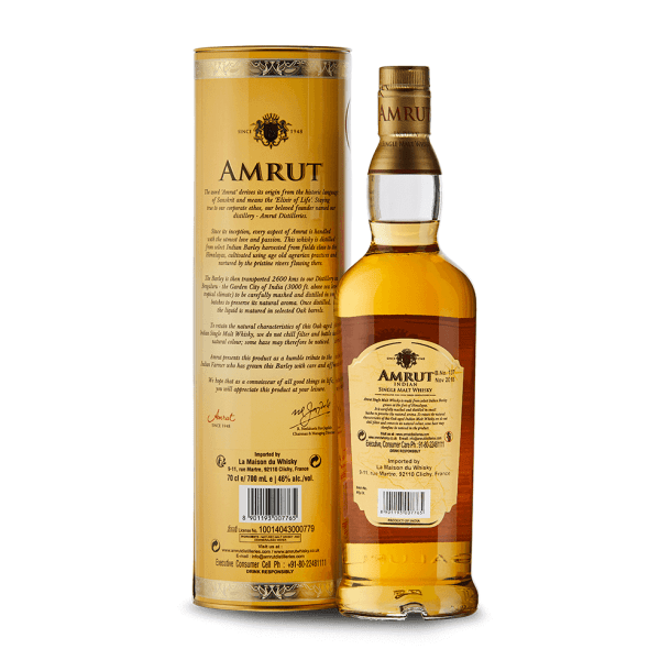 Amrut Indian 46% + étui