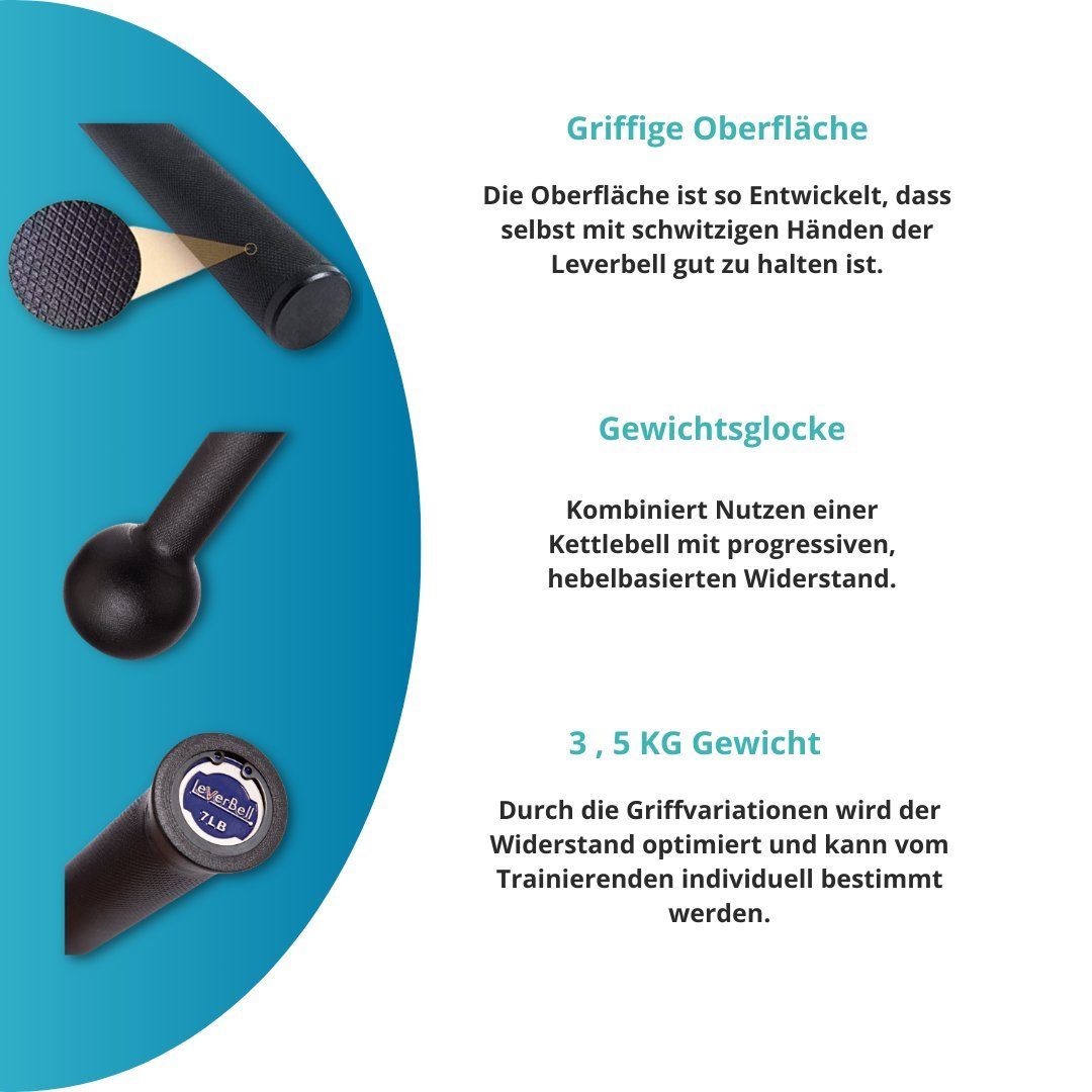 Winch Ganzkörpertrainer [MARKTNEUHEIT] Leverbell PRO, Ganzkörpertrainer inkl. DVD, Muskelaufbau, Koordination, Rumpfstärkung und Haltungskorrektur