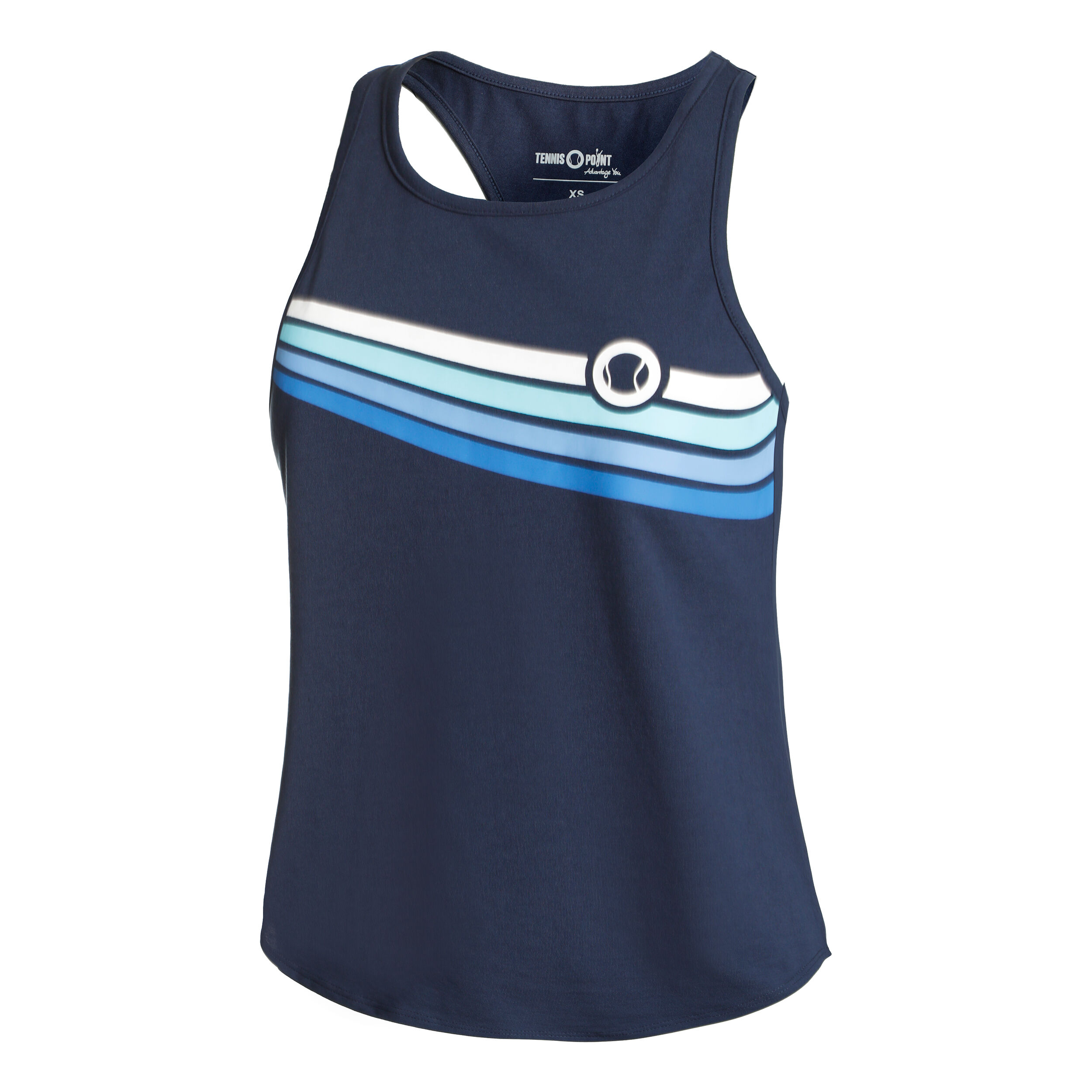 Cotton Mix Tank-Top Special Edition Damen - Dunkelblau, Mehrfarbig