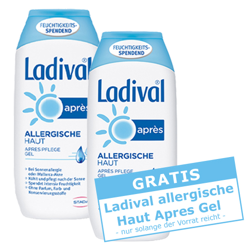 LADIVAL allergische Haut Apres Gel  200 ml  Gel