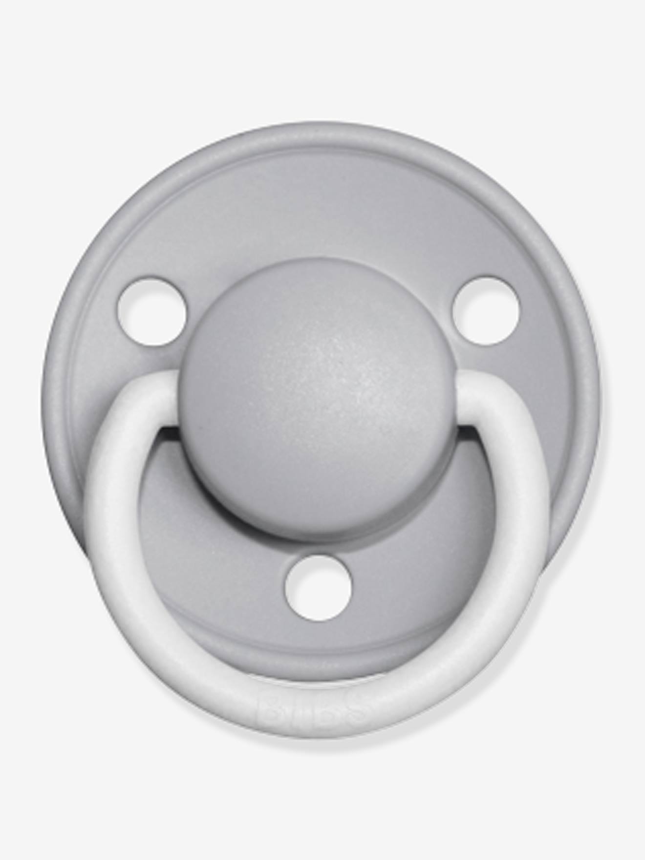 Bibs 2er-Pack Beruhigungssauger DE LUX BIBS, Silikon - grau+blau
