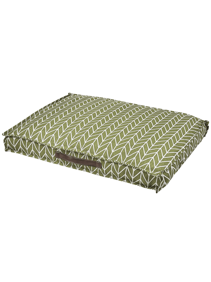 Beliani Tierbett PAYAS in Grün/Weiß/Braun - (W) 70 x (H) 10 x (L) 50 cm günstig kaufen onesize