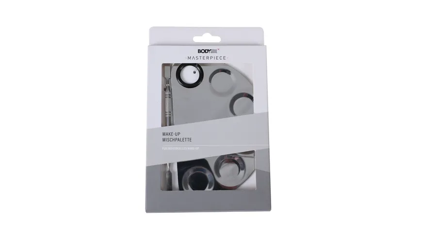 BODY&SOUL Masterpiece Make-up Mischpalette halbrund silber