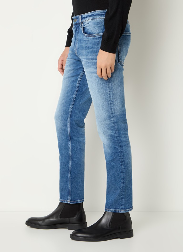 HUGO BOSS C-Delaware slim fit farmernadrág közepes mosásban