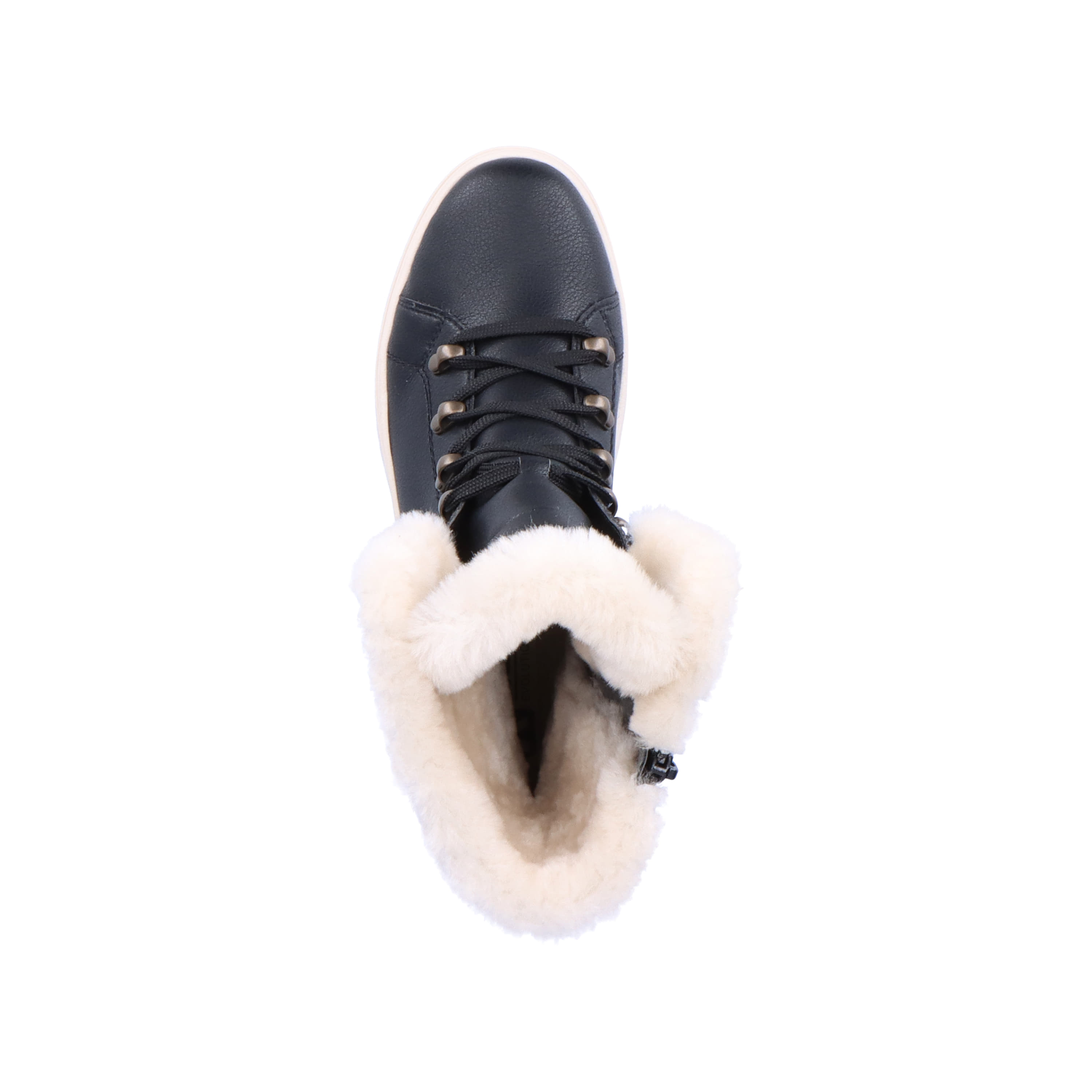 Rieker Damen Schnürstiefel deep black