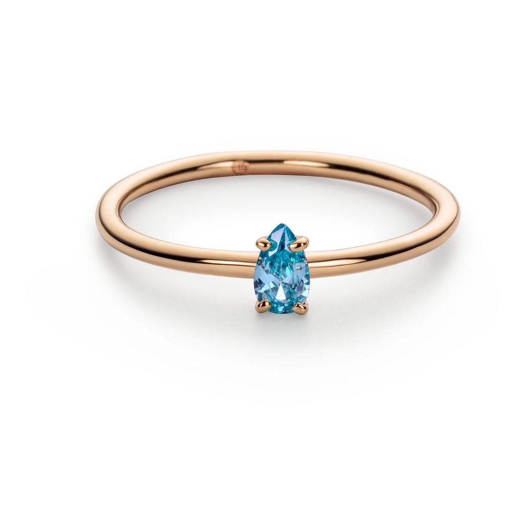 Paul Hewitt Bague pour femme 925 Argent or rose Bague