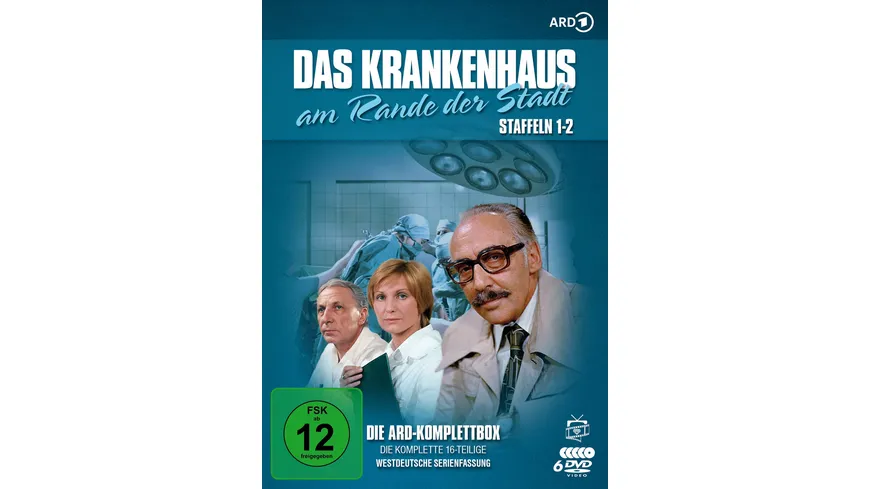 Das Krankenhaus am Rande der Stadt - Die Komplettbox - Die 16-teilige westdeutsche Serienfassung (Fernsehjuwelen)  [6 DVDs]