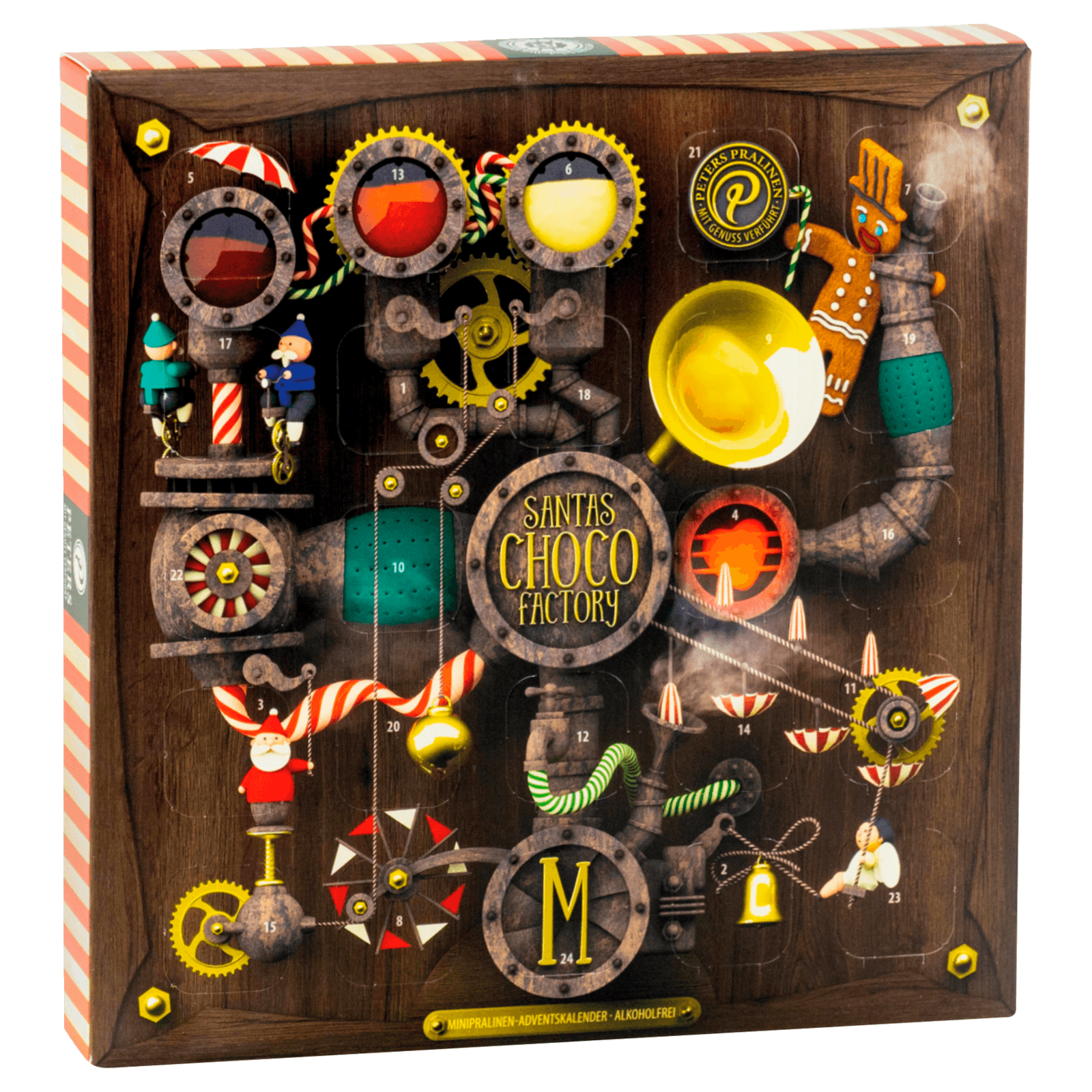 Peters Minipralinen Adventskalender alkoholfrei 135g