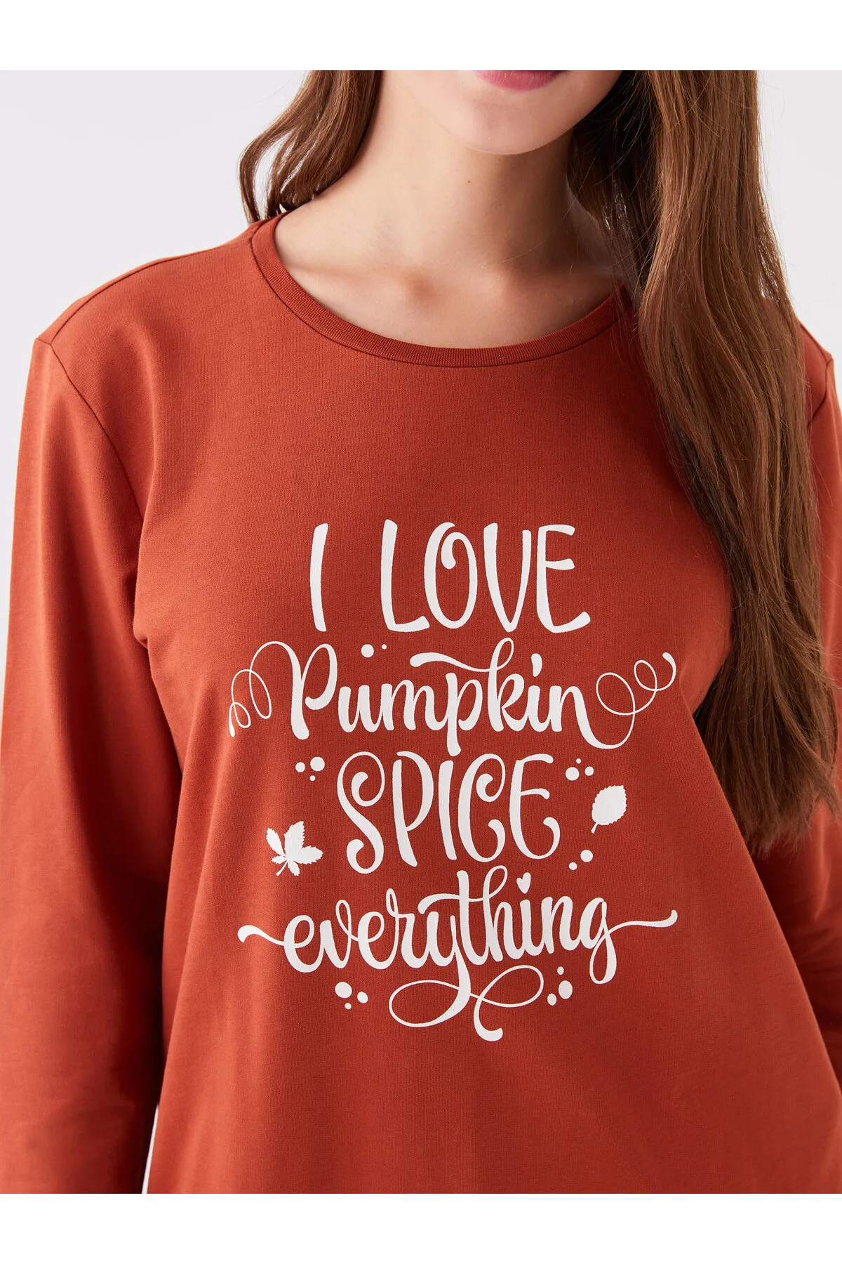 LC Waikiki  Pyjama set - Orange - Unifarben