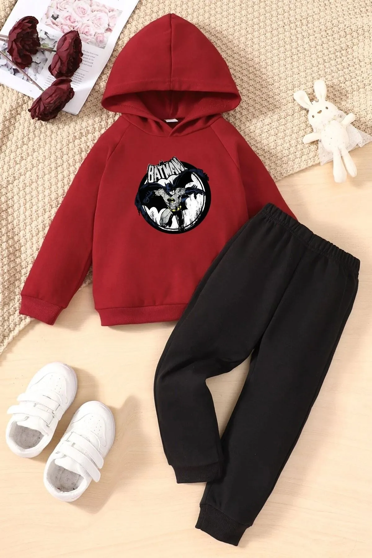 uyguntarz  Batman-Trainingsanzug-Set für Kinder