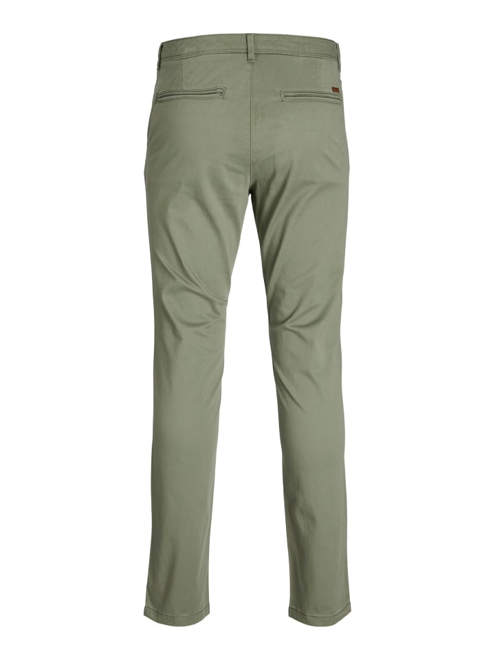 Jack & Jones Chino Hose Stretch Pants Slim Fit JPSTMARCO JJBOWIE in Grün günstig kaufen