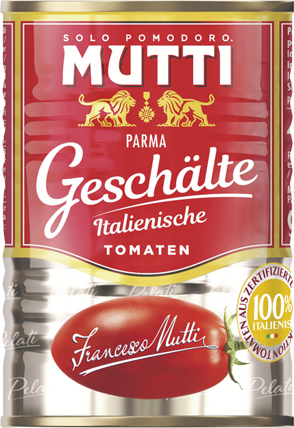 Mutti Pomodori Pelati Schältomaten