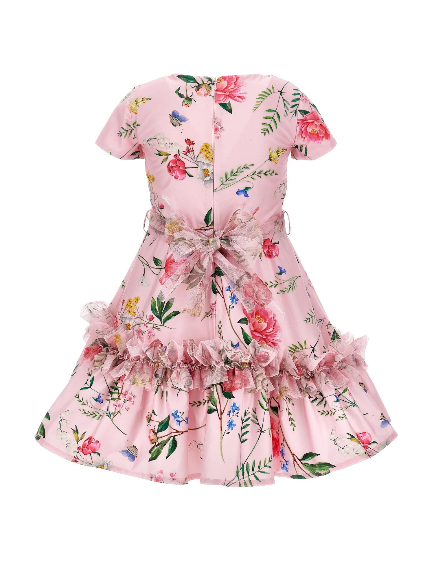 Monnalisa VESTIDO CON VOLANTES - Vestido elegante