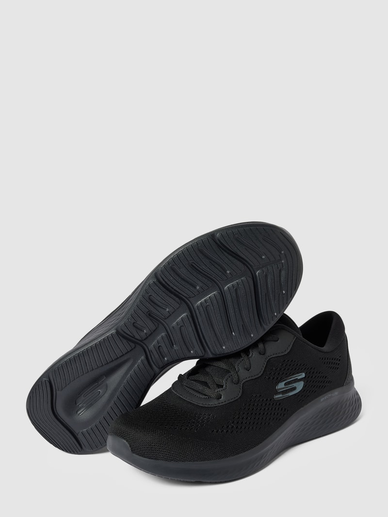 Sneaker mit Label-Details Modell 'PERFECT' in schwarz
