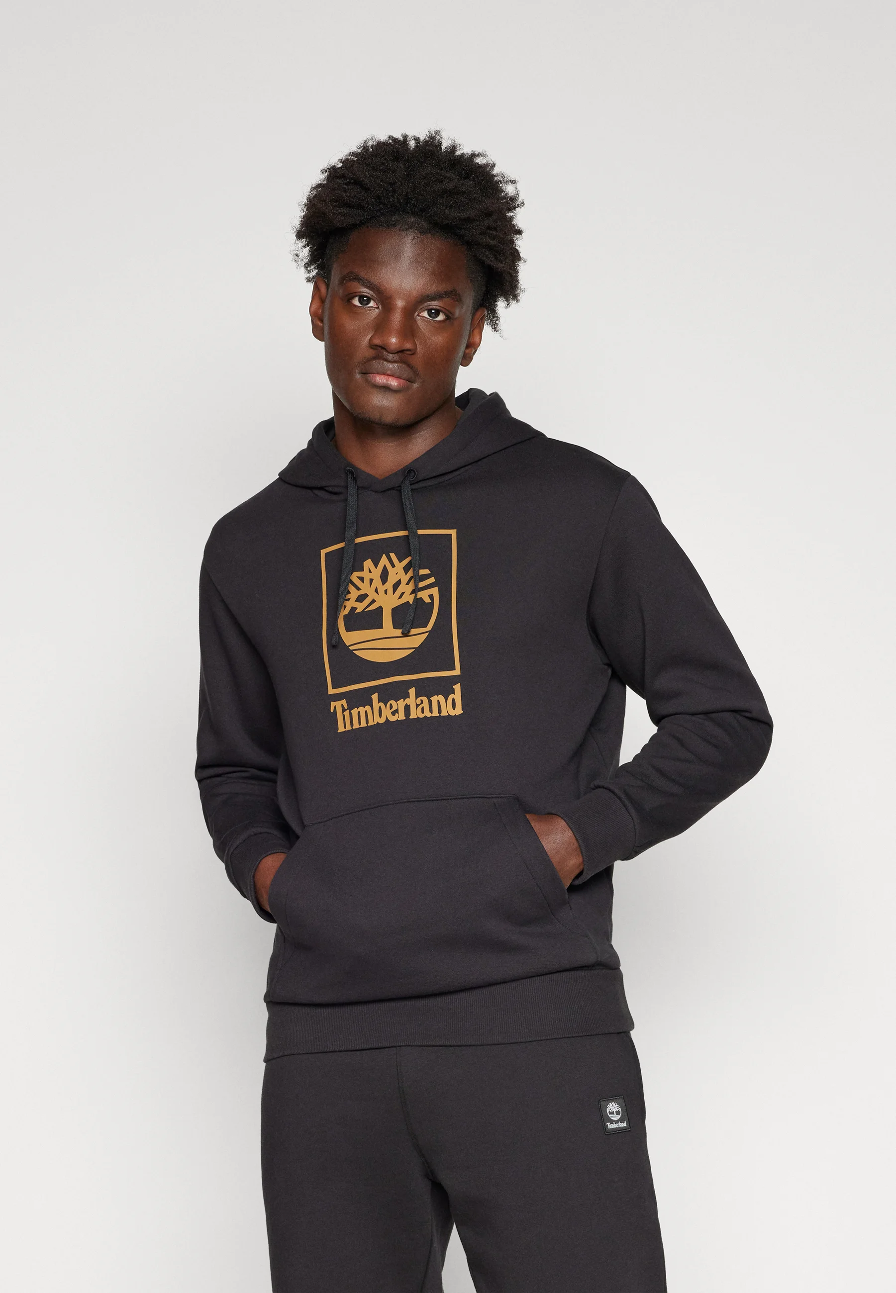Sudadera con capucha Timberland Small Stack Logo Brushback