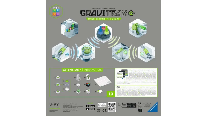 Ravensburger Beschäftigung - GraviTrax POWER Erweiterung Interaction