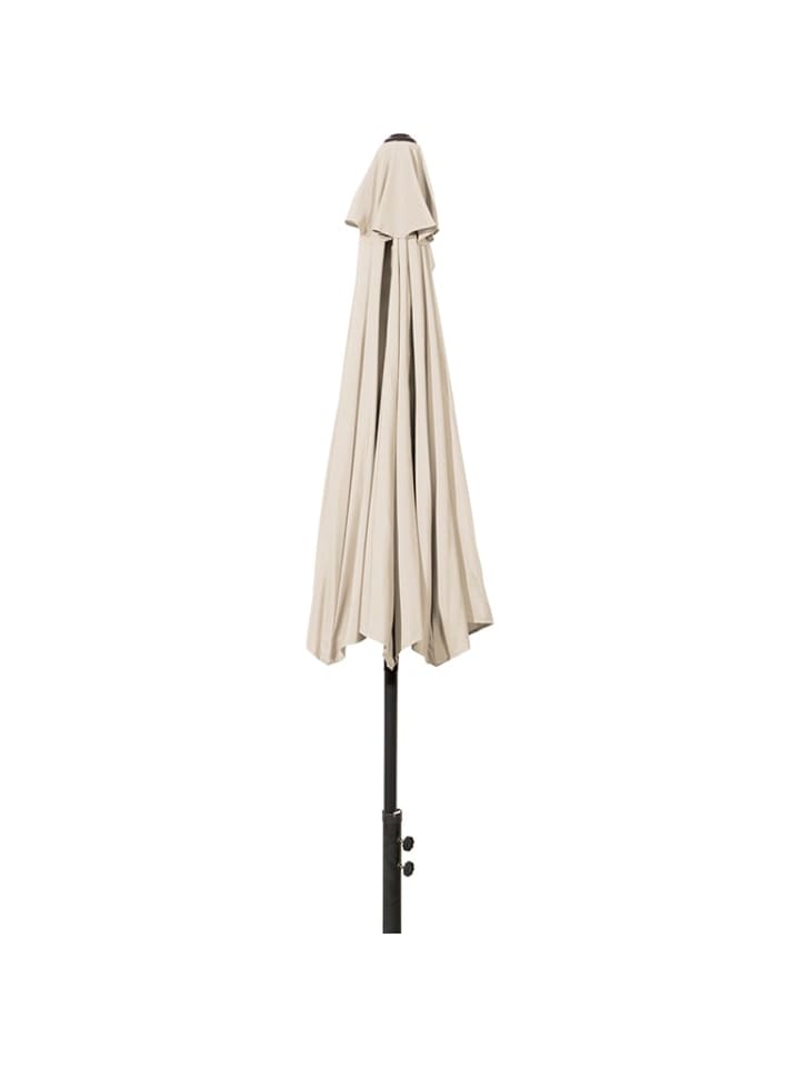 EASYmaxx Sonnenschirm halbrund beige mit UV-Schutz günstig kaufen onesize