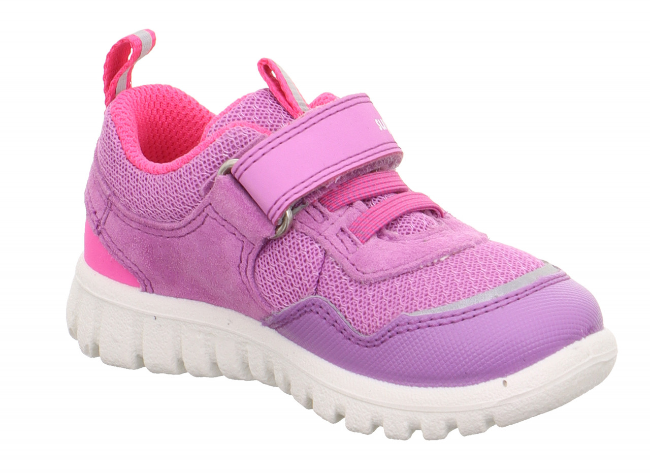 SPORT7 MINI - Lila/PinkSneaker low mit Klettverschluss