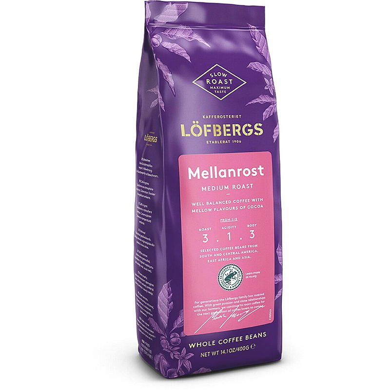 Löfbergs Kaffebønner 400 g Mellanrost Löfbergs