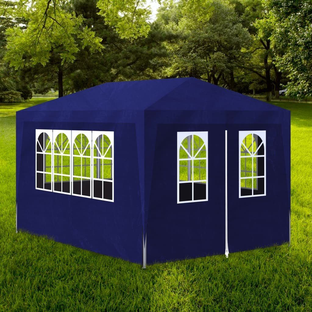 vidaXL Partyzelt Partyzelt 3x4 m Blau