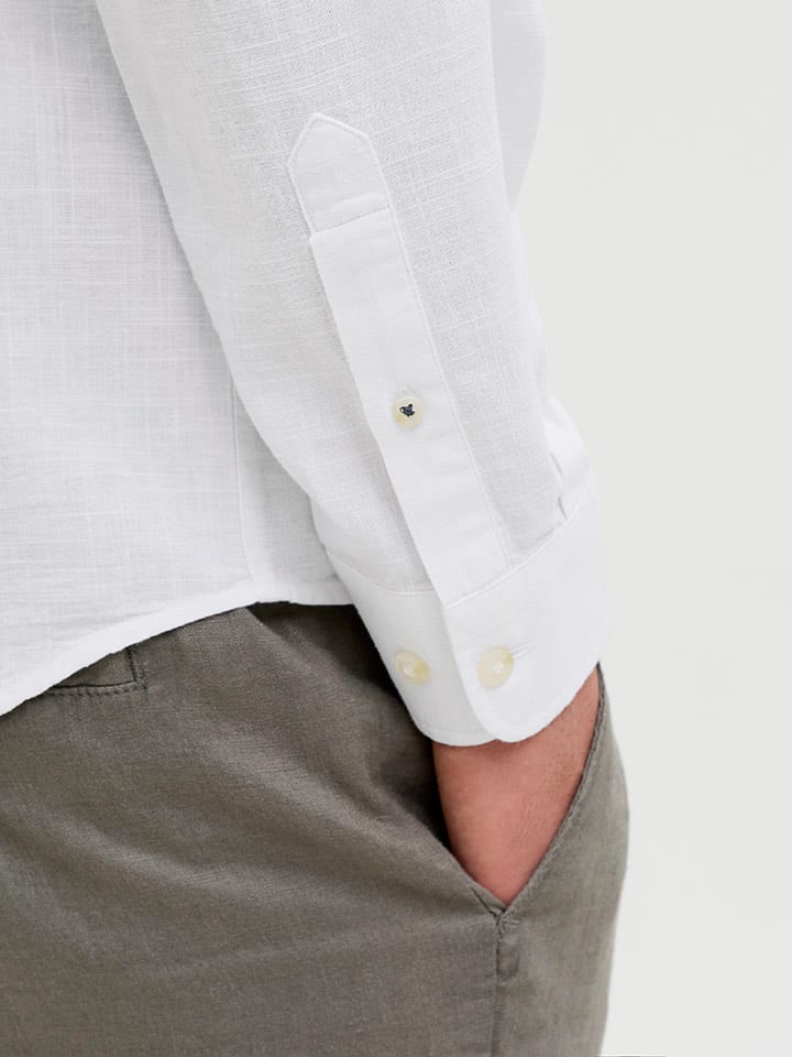 Jack & Jones Hemd - Regular fit - in Weiß günstig kaufen